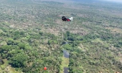 Una de las operaciones del helicóptero Chinook. | ABI