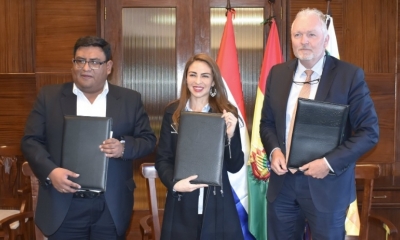  Mariana Prado, Carlos Ortuño y Wiebe de Boer/Foto. RRSS