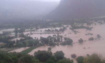 Así se encuentran algunos municipios de Potosí/Foto. RRSS