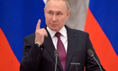 Putin estudiará la independencia de las repúblicas del este de Ucrania Donetsk y Lugansk.