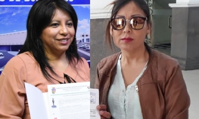 Nadia Cruz y Mónica Ávila Blacutt/Foto. Kandire 