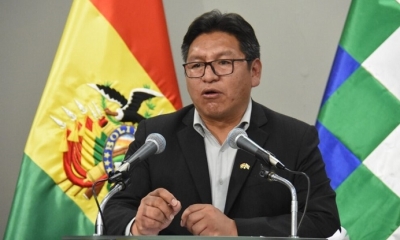 El viceministro de Relaciones Exteriores, Freddy Mamani