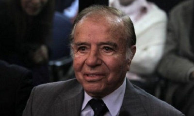 Expresidente argentino Carlos Menem
