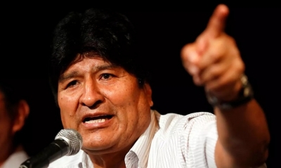 El expresidente Evo Morales. 