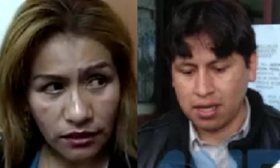 Patricia Pacajes y Jhiery Fernández/Foto. Kandire