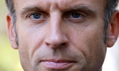 El presidente francés Emmanuel Macron