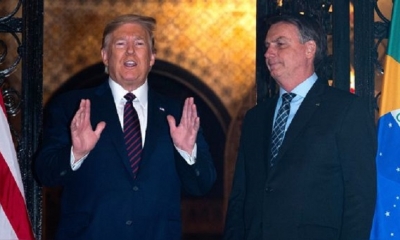 Donald Trump siembra dudas sobre decisión de no imponer aranceles a Brasil. | Fuente: AFP