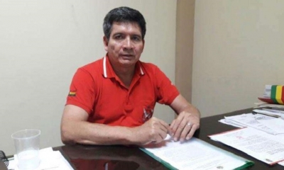 Rolando Borda, secretario ejecutivo de la Central Obrera Departamental.