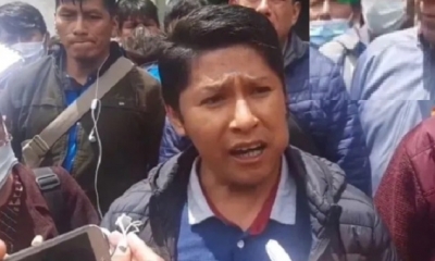 Armin Lluta, dirigente de Adepcoca/Foto. RRSS