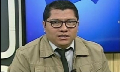 El director Departamental del Ministerio de Trabajo de Santa Cruz, Rajiv Echalar 