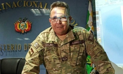 Excomandante en jefe de las Fuerzas Armadas, Williams Kaliman.