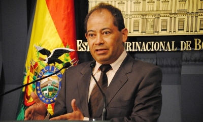 El ministro de Gobierno, Carlos Romero