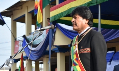 Evo Morales en Ivirgazama/Foto. ABI