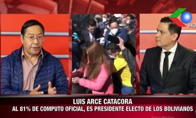 Foto /Captura de pantalla: Luis Arce Catacora