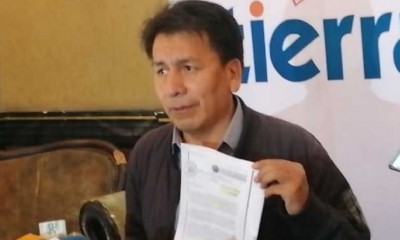 Gonzalo Colque, Director de la Fundación Tierra/Foto. RRSS