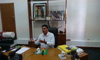 El diputado del Movimiento al Socialismo (MAS), Henry Cabrera