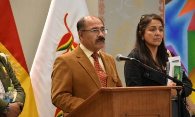 El ministro de Salud, Aníbal Cruz