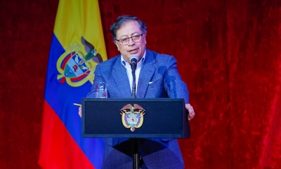 El presidente de Colombia, Gustavo Petro, en Bogotá, Colombia, el 8 de agosto de 2023
