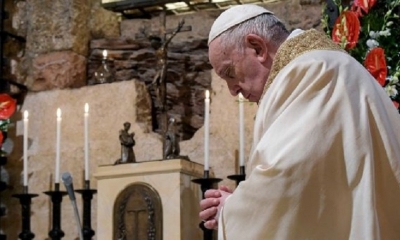 Papa Francisco en el Vaticano. | Fuente: AFP