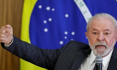 El presidente brasileño, Luiz Inácio Lula da Silva