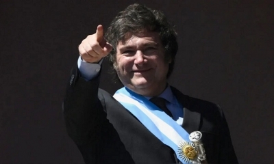 Javier Milei asumió el cargo el domingo 10 de diciembre. | Fuente: AFP 