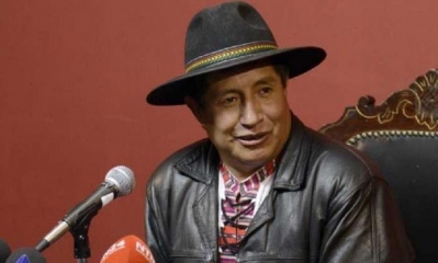 El diputado opositor Rafael Quispe.