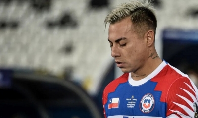 Eduardo Vargas se lesionó y quedó fuera de la selección chilena.