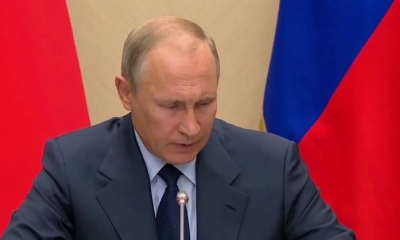 El presidente ruso, Vladimir Putin