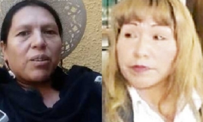 Celima Torrico y Ross Mery Llusco/Foto. Kandire