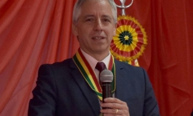 Alvaro Garcia Linera/Foto. Vicepresidencia