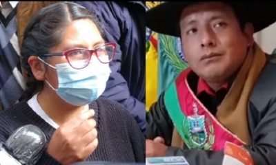 Eva Copa y Santos Quispe