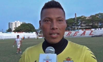 Marcos Daniel Vaca, Nuevo Arquero de Real Santa Cruz.