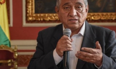 El alcalde de La Paz, Iván Arias. 