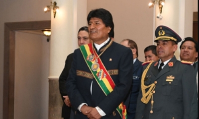 El presidente Evo Morales agradeció este lunes al pueblo boliviano por apoyar la Revolución Democrática y Cultural en los 12 años de su gobierno