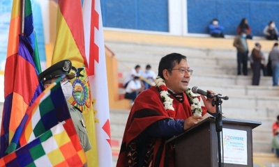 El presidente, Luis Arce