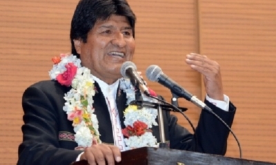 El presidente Evo Morales 