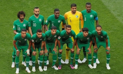 Selección de fútbol de Arabia Saudita. Foto: RT