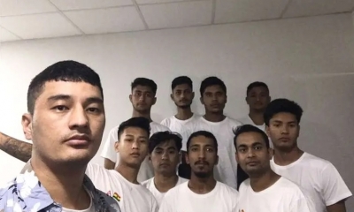 Son 12 ciudadanos nepalíes que llegaron a Bolivia 