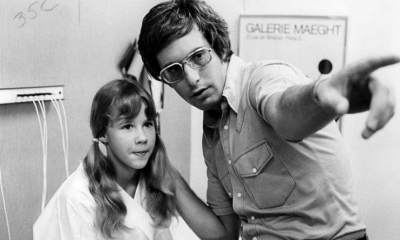 William Friedkin y Linda Blair en el rodaje de 