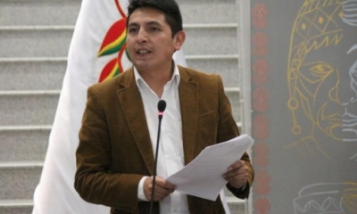 El viceministro de Coordinación y Gestión Gubernamental, Israel Alanoca. | Web