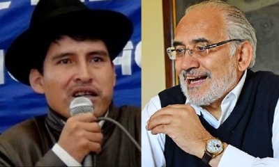 Damian Condori y Carlos Mesa/Foto. Kandire