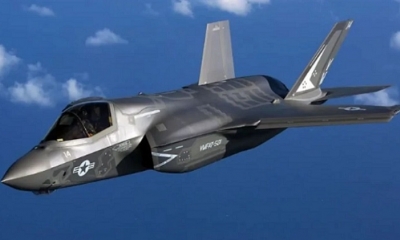El avión caza F-35 desapareció el domingo cuando sobrevolaba Carolina del Sur.