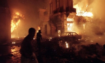 El incendio se clasificó como código 4/Foto. RRSS