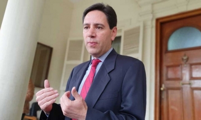 El presidente del Tribunal Supremo Electoral (TSE), Salvador Romero