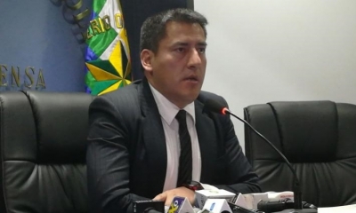 Javier Zavaleta, ministro de Defensa. Foto: Internet