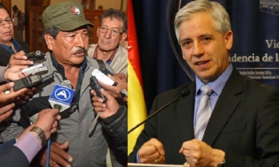 Gerardo García y Álvaro García Linera/Foto. RRSS