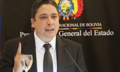 El ministro de Justicia, Héctor Arce Zaconeta.