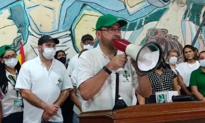 El líder cívico Rómulo Calvo. | Comité pro Santa Cruz