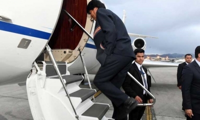 Presidente Evo Morales. 