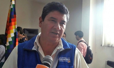 El director departamental de Educación, Eudal Tejerina  del Castillo